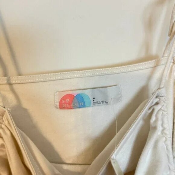 FREE PEOPLE Liza Drop-Waist Midi in Barnacle Island Size Small NWT - Picture 6 of 16